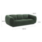 Emmet Forest Green Velvet Sofa by TOV