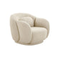 Misty Cream Boucle Accent Chair by TOV