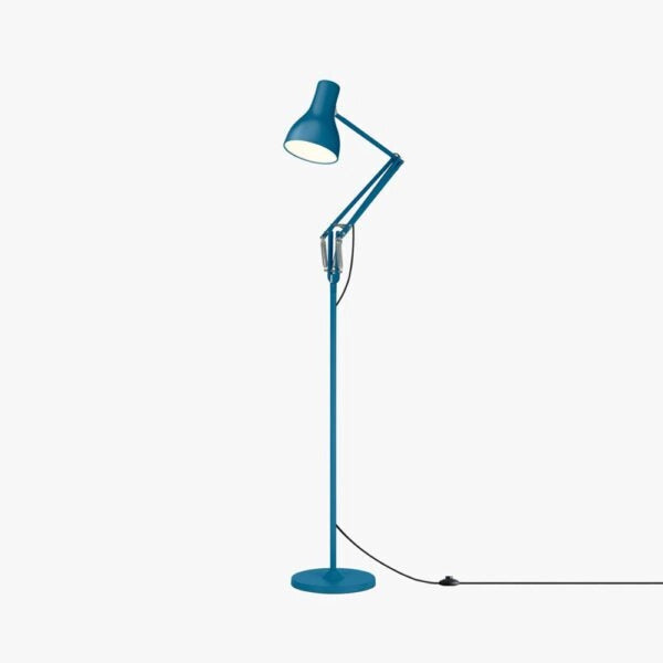 Type 75 Floor Lamp Margaret Howell Edition Saxon Blue by Anglepoise