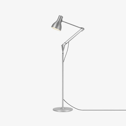 Type 75 Floor Lamp Silver Lustre by Anglepoise
