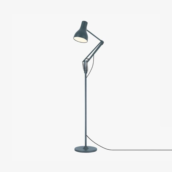 Type 75 Floor Lamp Slate Grey by Anglepoise