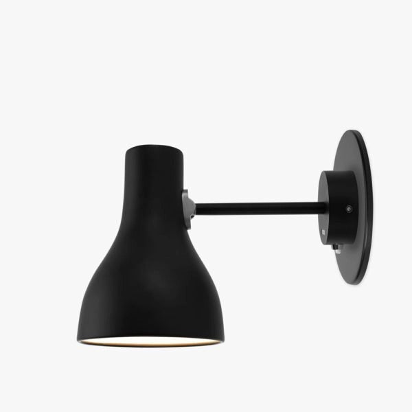 Type 75 Wall Light Jet Black by Anglepoise