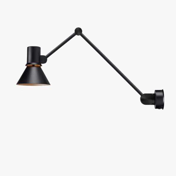 Type 80 W3 Wall Light Matte Black by Anglepoise
