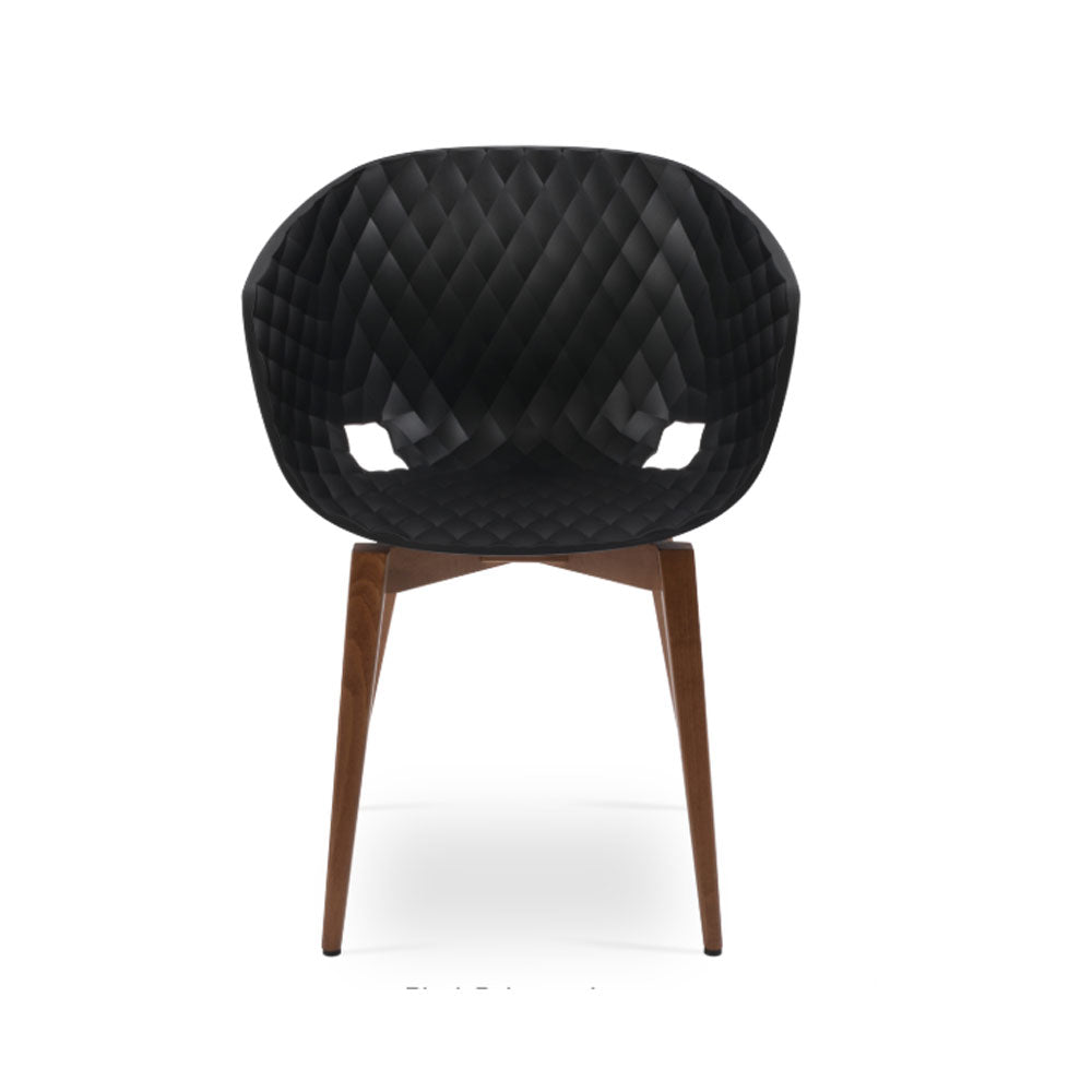 sohoConcept Uni-ka 599 Wood Arm Chair