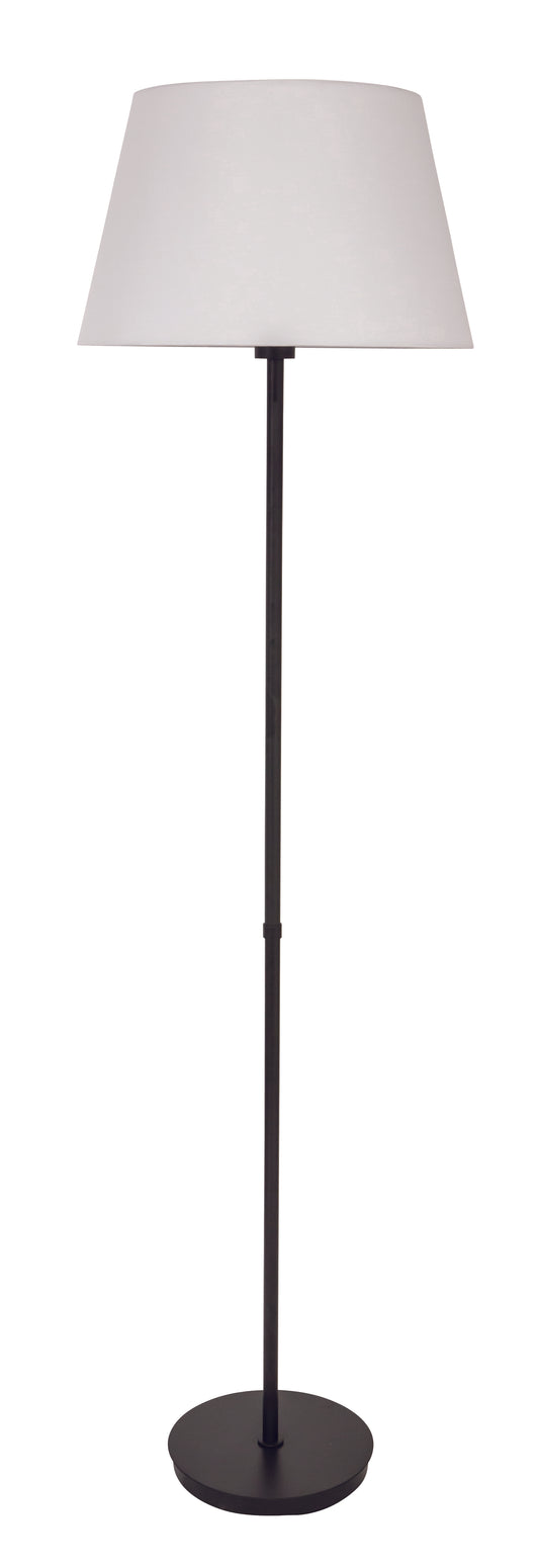 House of Troy Vernon 3-Bulb Floor Lamp Black VER500-BLK