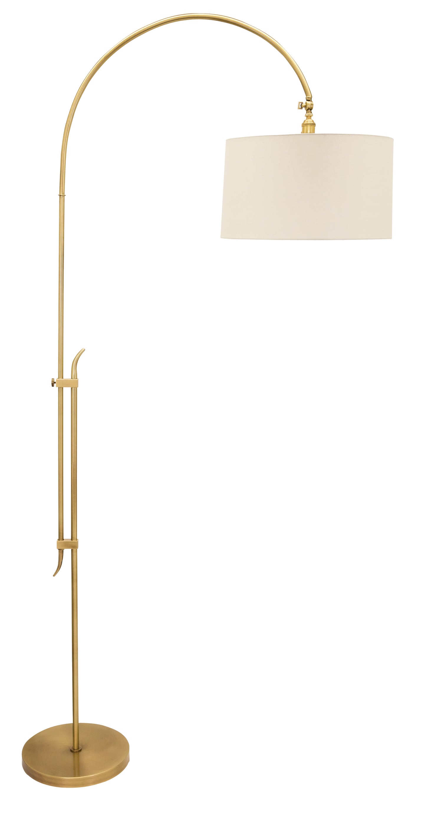 House of Troy 84" Windsor Adjustable Floor Lamp Antique Brass W401-AB