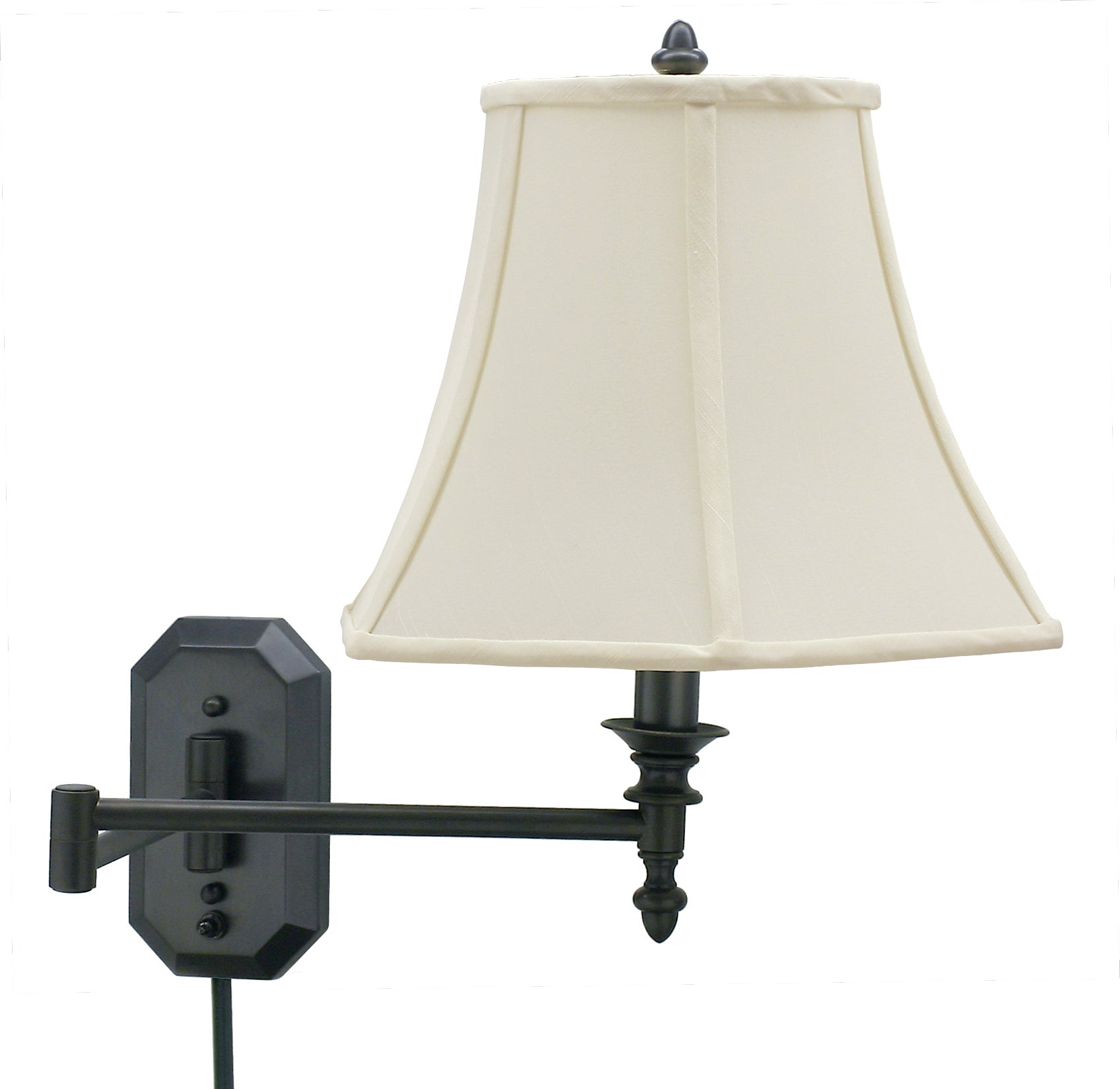 House of Troy Wall Swing Arm Lamp Oil Rubbed Bronze WS-708-OB