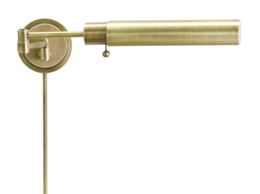 House of Troy Home Office Wall Swing Antique Brass WS12-71-F