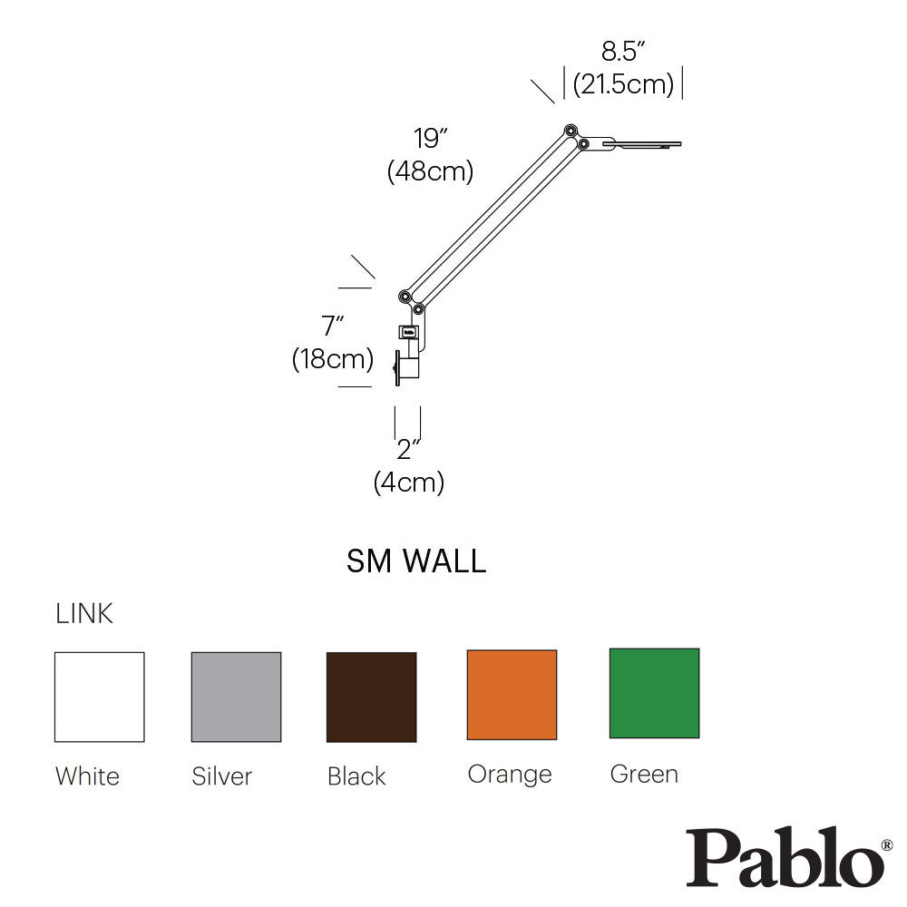 Link Wall Mount Small by Pablo
